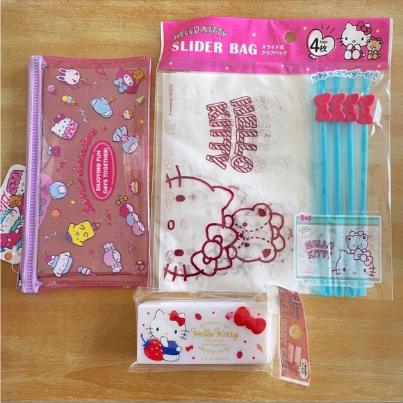 Hello Kitty Accessories - (3)NWT Hello Kitty storage/accessories holders.
